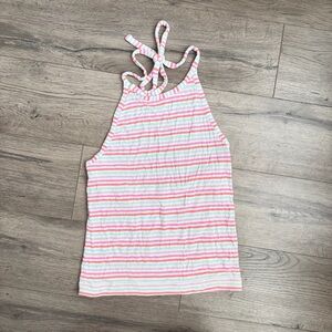 American Eagle Outfitters Colorful Halter Tank Top Size M | Boho Festival Style